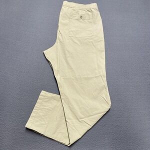 GAP Pants Mens XL Beige Slim Pull On Field Stone Stretch Casual Comfort